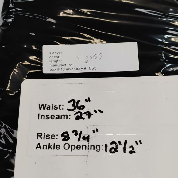 Vigoss The New York Skinny Embellished Jeans Womens Size 11/12 Length 28 Raw Hem - Picture 9 of 9